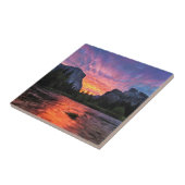 Vibrant Sky | Yosemite Valley Tegeltje (Zijkant)