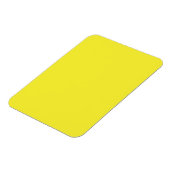 Vibrant Solid Yellow Background Magneet (Linkerzijde)