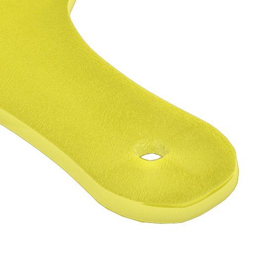 Vibrant Solid Yellow Background Snijplank (Hoek)