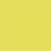 Vibrant Solid Yellow Background  Sticker (Voorkant)