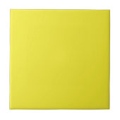 Vibrant Solid Yellow Background  Tegeltje (Voorkant)