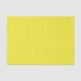 Vibrant Solid Yellow Background Tissuepapier