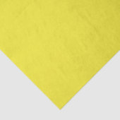Vibrant Solid Yellow Background Tissuepapier (Detail)