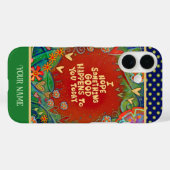 Vibrant Something Good Quote Inspirerende Naam Case-Mate iPhone Case (Achterkant (horizontaal))