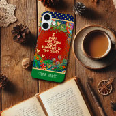 Vibrant Something Good Quote Inspirerende Naam Case-Mate iPhone Case