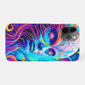 Vibrant Spirit Face Design Case-Mate iPhone Case (Achterkant (horizontaal))