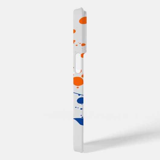 Vibrant Splash Lacrosse Sticks Personalizeerd Case-Mate iPhone Case (Achterkant / Rechts)