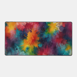 Vibrant Splash Mousepad – Vet en kleurrijk ontwerp Bureaumat
