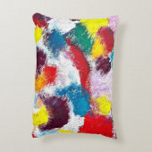 Vibrant Splash-Sierkussen Accent Kussen (Achterkant (Verticaal))