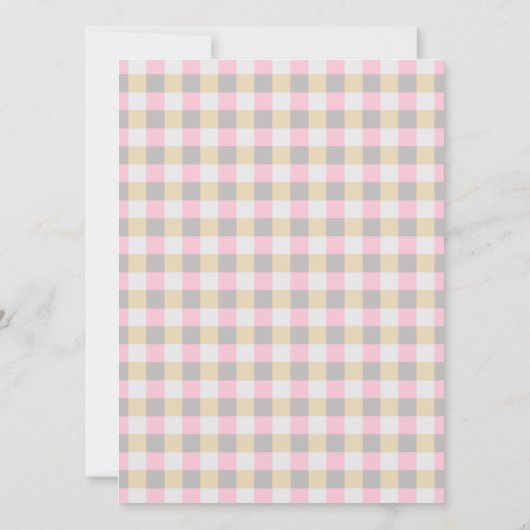 Vibrant Spring Floral Baby shower Uitnodiging (Achterkant)