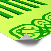 Vibrant St. Patrick's Day Banner Poster (Hoek)