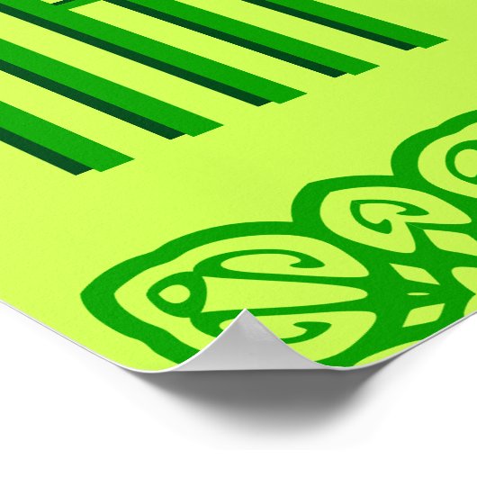 Vibrant St. Patrick's Day Banner Poster (Hoek)