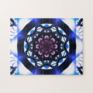 Vibrant Star Mandala   Meditatie Legpuzzel
