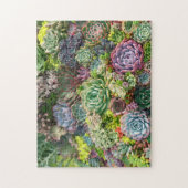 Vibrant Succulent Garden Legpuzzel (Verticaal)