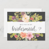 Vibrant Summer | Briefkaart voor de uitnodiging va (Voorkant / Achterkant)