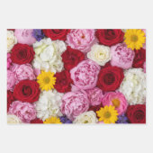 Vibrant Summer Floral Bouquet Inpakpapier Vel (Voorkant 2)