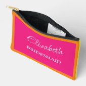 Vibrant Sunrise Minimalist Mix & Match Weddenschap Etui (Open)