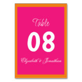 Vibrant Sunrise Minimalist Mix & Match Weddenschap Kaart (Voorkant)