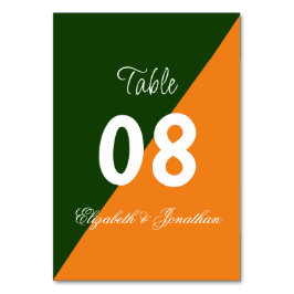 Vibrant Sunrise Minimalist Mix & Match Weddenschap Kaart