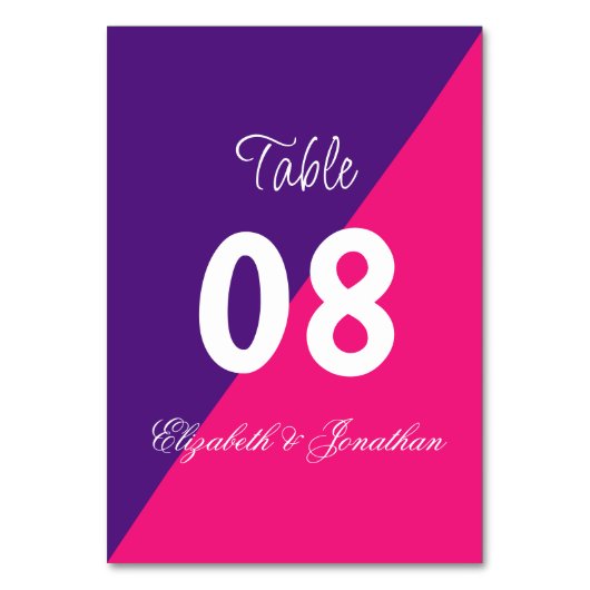 Vibrant Sunrise Minimalist Mix & Match Weddenschap Kaart (Voorkant)