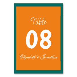 Vibrant Sunrise Minimalist Mix & Match Weddenschap Kaart