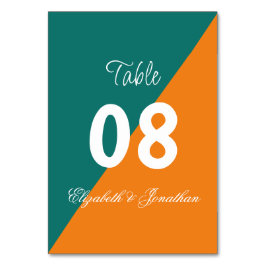 Vibrant Sunrise Minimalist Mix & Match Weddenschap Kaart