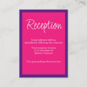 Vibrant Sunrise Mix & Match Weddenschappen Recepti Informatiekaartje (Voorkant)