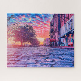 Vibrant Sunrise op de Puzzle Legpuzzel