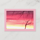 Vibrant Sunrise Visitekaartje (Voorkant)