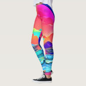 Vibrant Sunset Seascape Leggings (Links)