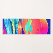 Vibrant Sunset Seascape Yogamat (Voorkant (horizontaal))