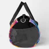 Vibrant Sunset Turtle Travel Monogram Personalize Plunjezak (Rechts)