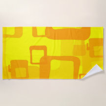 Vibrant Sunshine Flow – Modern Abstract Art Shapes