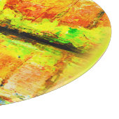 "Vibrant Swamp Forest": "Cute Painting". Bestel nu Snijplank (Hoek)