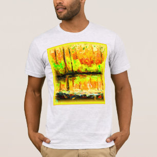 "Vibrant Swamp Forest": "Cute Painting". Bestel nu T-shirt