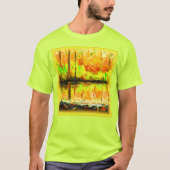"Vibrant Swamp Forest": "Cute Painting". Bestel nu T-shirt (Voorkant)