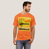 "Vibrant Swamp Forest": "Cute Painting". Bestel nu T-shirt (Voorkant volledig)