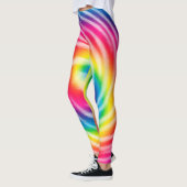 Vibrant Swirling Tie Dye Leggings (Links)