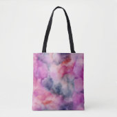Vibrant Swirls Marble Tote Bag (Voorkant)