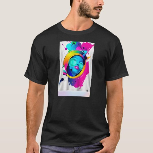 vibrant t-shirt design (Voorkant)