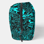 Vibrant Teal Monogram Toiletry Bag  Toilettasje (Rechts)