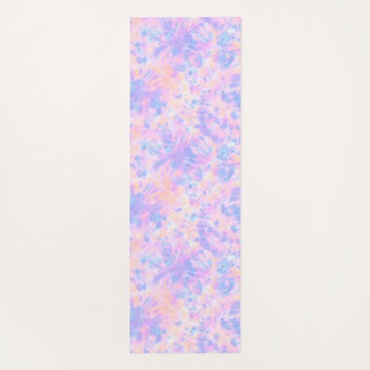 Vibrant tie kleurstof waterverf yogamat (Achterkant)