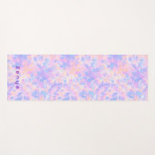 Vibrant tie kleurstof waterverf yogamat (Voorkant (horizontaal))