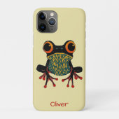 Vibrant Tree Frog Illustration Case-Mate iPhone Case (Achterkant)