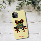 Vibrant Tree Frog Illustration Case-Mate iPhone Case