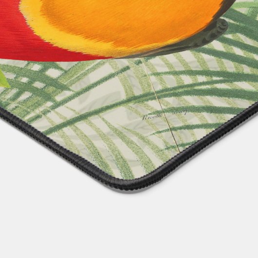 Vibrant Tropical Toucan Birds Art Exotic Oerwoud Bureaumat (Hoek)