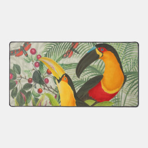Vibrant Tropical Toucan Birds Art Exotic Oerwoud Bureaumat