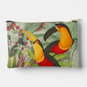 Vibrant Tropical Toucan Birds Art Exotic Oerwoud Etui (Achterkant)