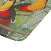 Vibrant Tropical Toucan Birds Art Exotic Oerwoud Snijplank (Hoek)