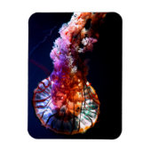 Vibrant Tropical Undersea Jellyfish Magneet (Verticaal)